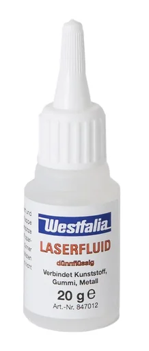 "Laser Fluid 20 g - one for all - instant glue image"