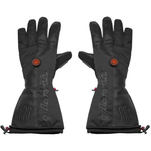 "Glovii Heated Ski Gloves - Size L - Black image"