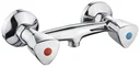 Two-handle shower mixer LISA 1/2'', chrome