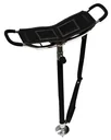 Lightweight seat stick with leather seat