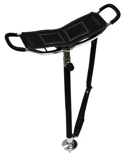"Lightweight seat stick with leather seat image"