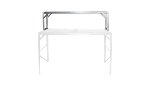 "Aluminum table top, color HKP, color aluminum image"