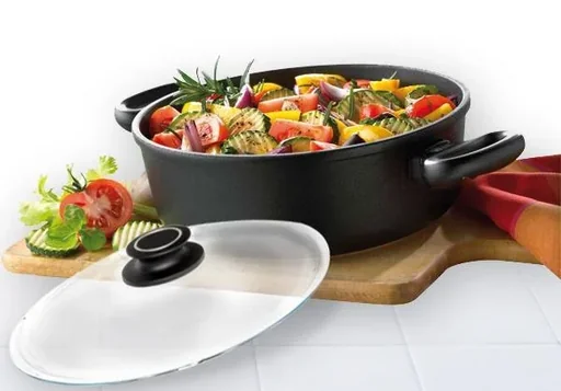 "Casserole dish with glass lid, 28 cm, 11 cm high image"