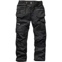Trade Flex work trousers, black 30S