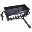 Turfmaster trailed lawn aerator with line spreader - Lawn aerator