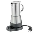 Electric espresso maker AIDA 6 cups, stainless steel, Cilio 273694