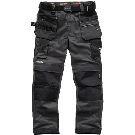 "Pro Flex Plus work trousers, grey 38L image"