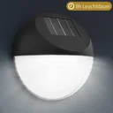 LED solar lamp - wall light set of 6 - diameter 11 cm