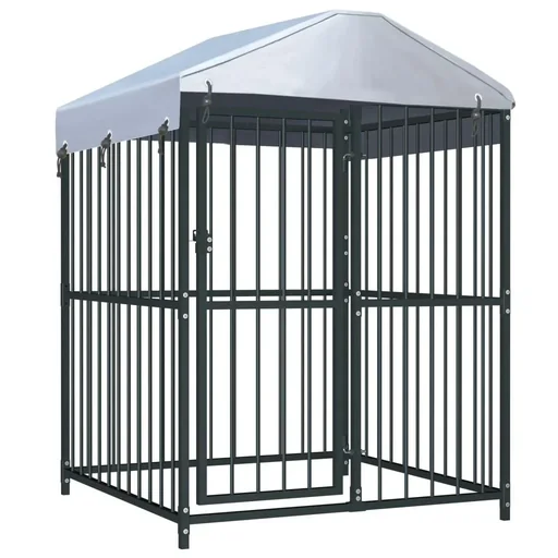 "Outdoor dog house with roof 120x120x150 cm image"