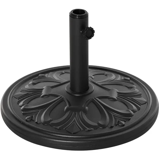 "Parasol stand umbrella stand umbrella holder umbrella base 13 kg stand umbrella Ø35/Ø38/Ø48mm plastic + cement antique Sc image"
