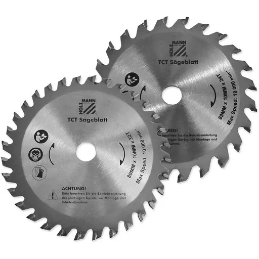 "KSB8910Z metal Sageblatt set 24 & 32 tooth 89 mm image"