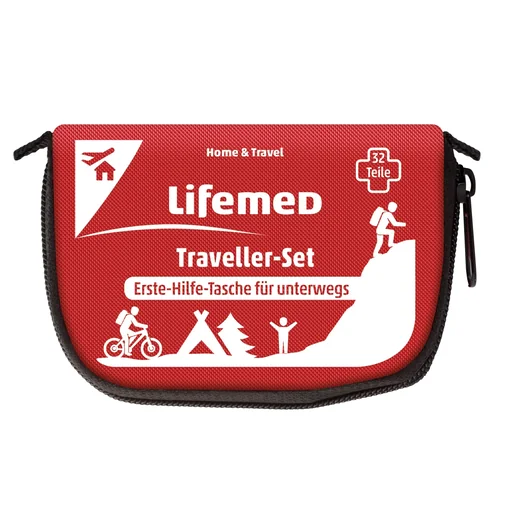 "First aid travel kit, 32 pieces image"