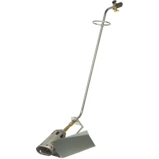"Complete burner set overlap, hot air image"