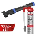 Mini bicycle air pump + tire sealant 75 ml