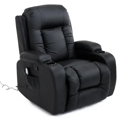 "TV armchair with massage and heat function image"