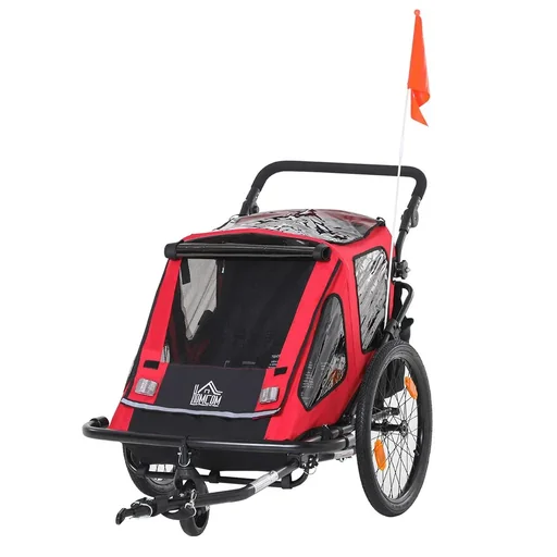 "Child trailer 2 in 1 child trailer bicycle trailer image"