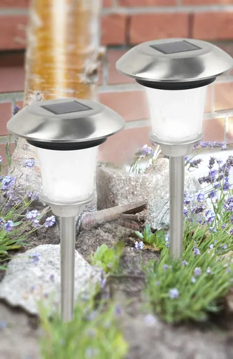 "Solar path light 2-pack image"