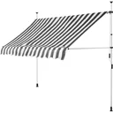 Clamp awning white/grey 300cm