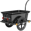 Bicycle trailer with coupling - Black - 90L - max 80 kg