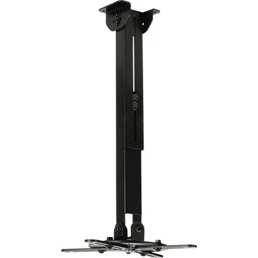 "Wall mount for projector, fully movable, 10 kg, black image"