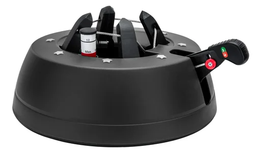 "Christmas tree stand, ∅ 325 mm with foot lever and single rope technology image"