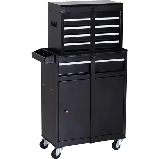 "Mobile workshop trolley black image"
