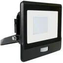 VT-138S LED Floodlight with Sensor - 30 W - 2340 Lm - 4000K - Black