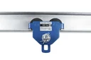 Hand trolley PTM 5, load capacity 5,000 kg, flange width 114-203 mm, min. curve radius 1.3 m