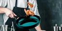 Excellent Meteor pan set, Ocean Blue-Green, 3-piece