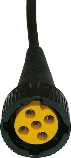 "Bayonet connector, left - yellow image"