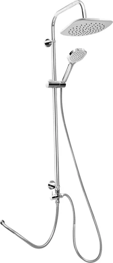 "SQUARE NEO shower system square chrome image"