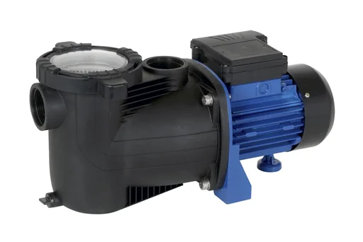 "Swimming pool filter pump plastic with timer "SPP 600 FT" - up to 13,000 l/h flow rate image"