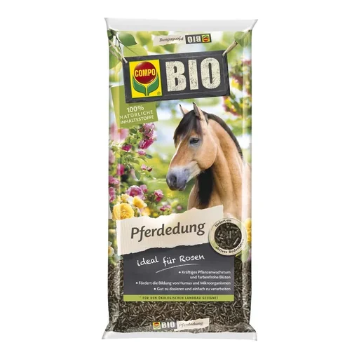 "Organic horse manure for roses - 12 kg image"