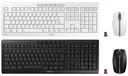 Wireless keyboard and mouse set STREAM DESKTOP black