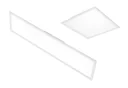 Ultra-flat LED panel, rectangular, CCT, 36 watts, white