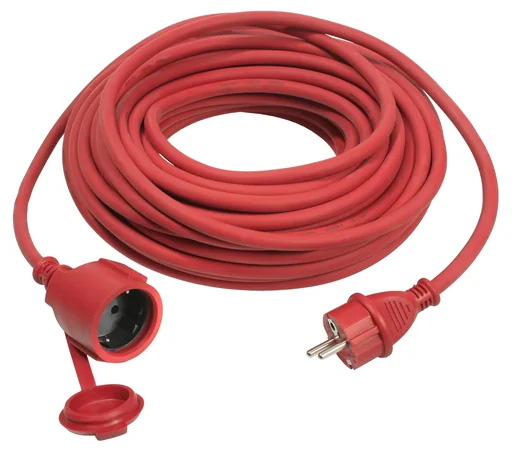 "Rubber extension red, H07RNF3G, 1.5 mm² - 30 m image"
