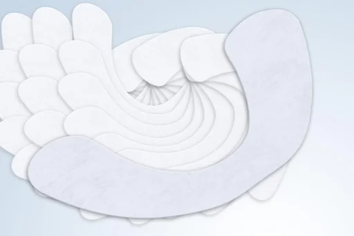 "Denture adhesive pads for lower jaw, 30 pieces image"