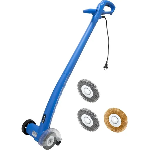"Electric grout cleaner GFR 150 with 2 grout brushes + 1 soft brush image"