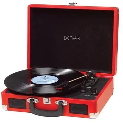 "VPL-120 - USB turntable with PC software - Red image"