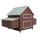 Chicken coop 157x97x110 cm wood brown