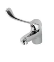 Wash basin mixer with doctor's lever, low pressure, chrome