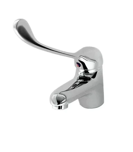 "Wash basin mixer with doctor's lever, low pressure, chrome image"