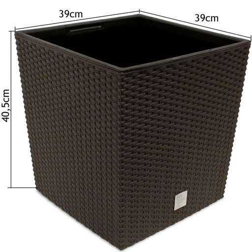 "Flowerpot Rato Low Umbra with flowerpot 64L 39x39x40.5cm image"
