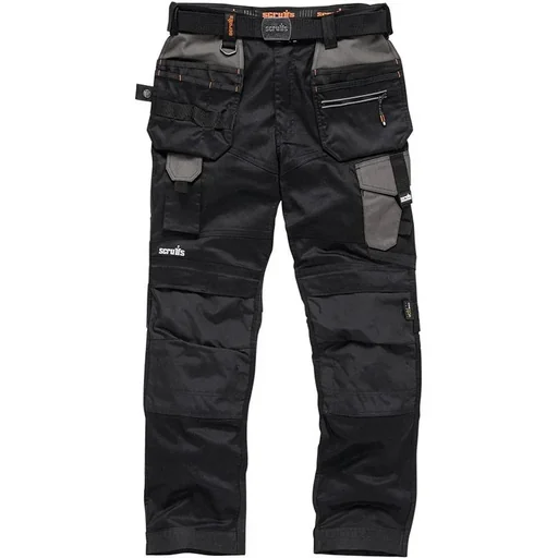 "Pro Flex work trousers, black 36R image"