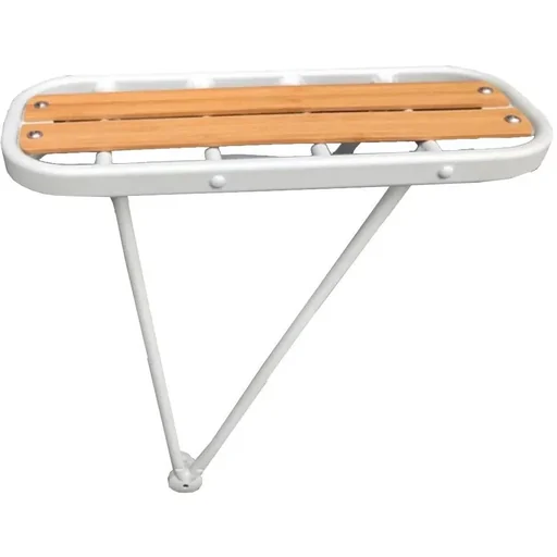 "Luggage rack for City Bike Deluxe 26/28 inch white image"