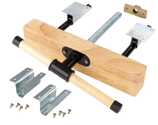 "Workbench pliers suitable for workbench No. 938921 + Flexible holder for workbench pliers, 2 pieces image"