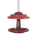 Bird feed silo red