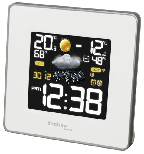 "Weather station WS 6440 with LED display image"
