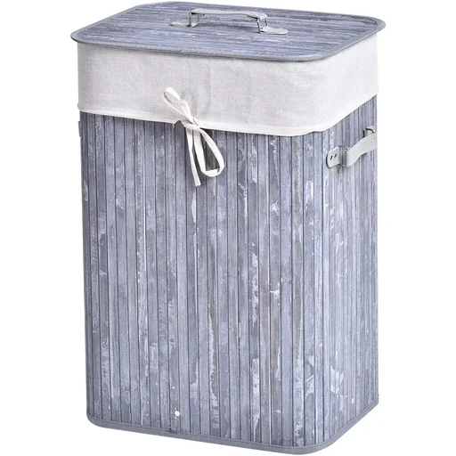 "Laundry basket with 2 handles image"