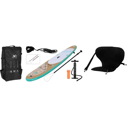 "Sup Board Set - Sup Board, Pump, Oars, Coil Leash, Backpack with FREE SUP Chair - Up to 100 kg image"